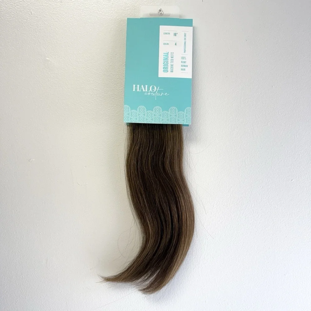 Halo Couture Professional Machine Tied Weft Color #4 16